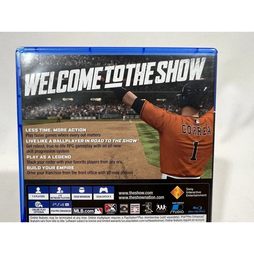 MLB The Show 18 PS4‎ Baseball Video Game PlayStation 4 Complete Tested